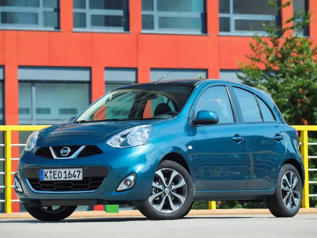 Nissan Micra рестайлинг 2013, хэтчбек 5 дв., 4 поколение, K13 (06.2013 - 02.2017)