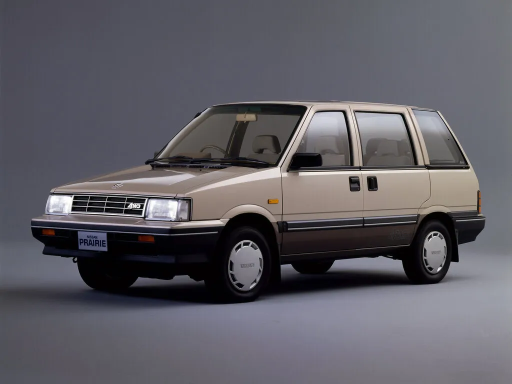 Nissan Prairie рестайлинг 1985, минивэн, 1 поколение, M10 (01.1985 - 08.1988)