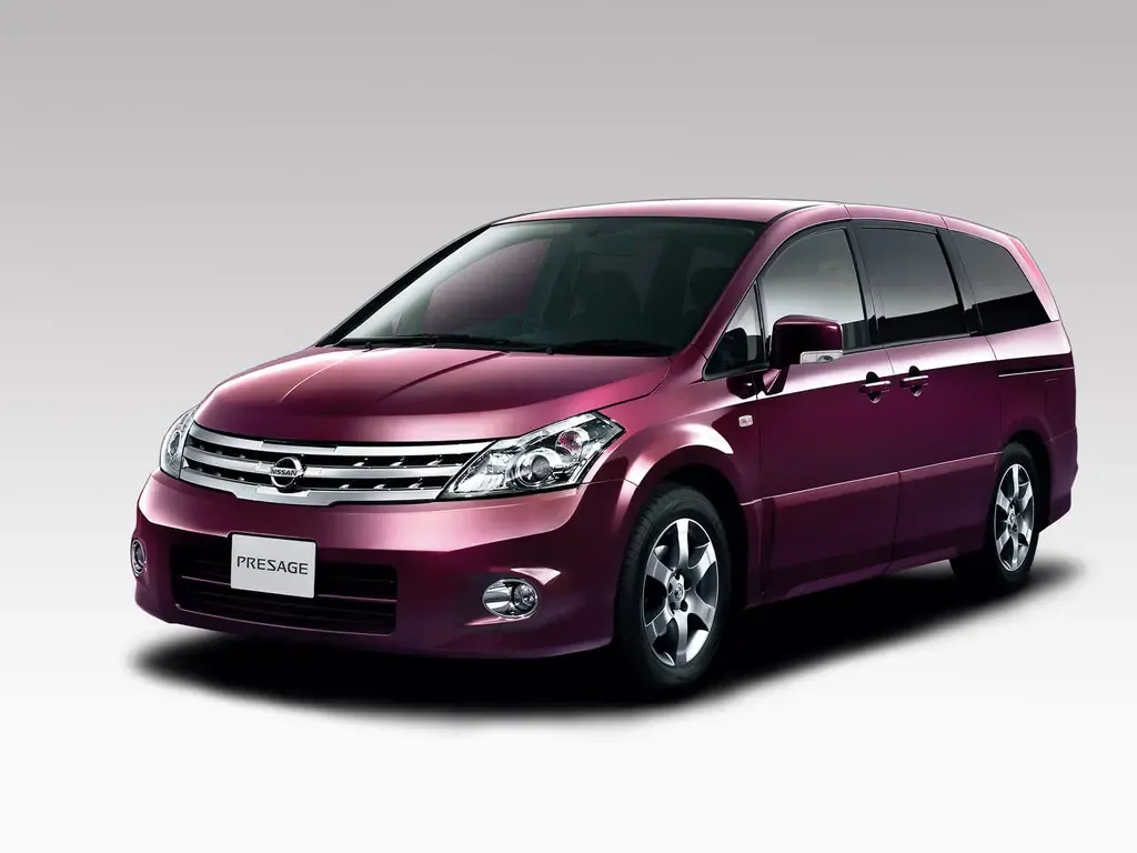 Nissan Presage рестайлинг 2006, минивэн, 2 поколение, U31 (05.2006 - 07.2009)