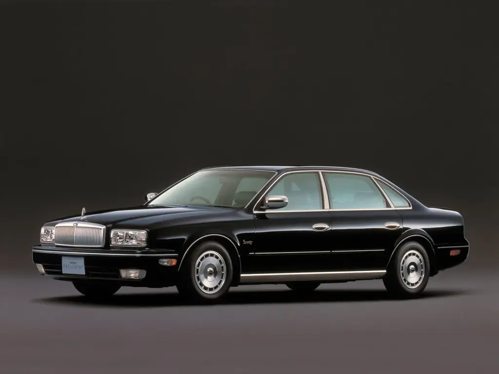 Nissan President рестайлинг 1998, седан, 3 поколение, JG50 (12.1998 - 12.2002)