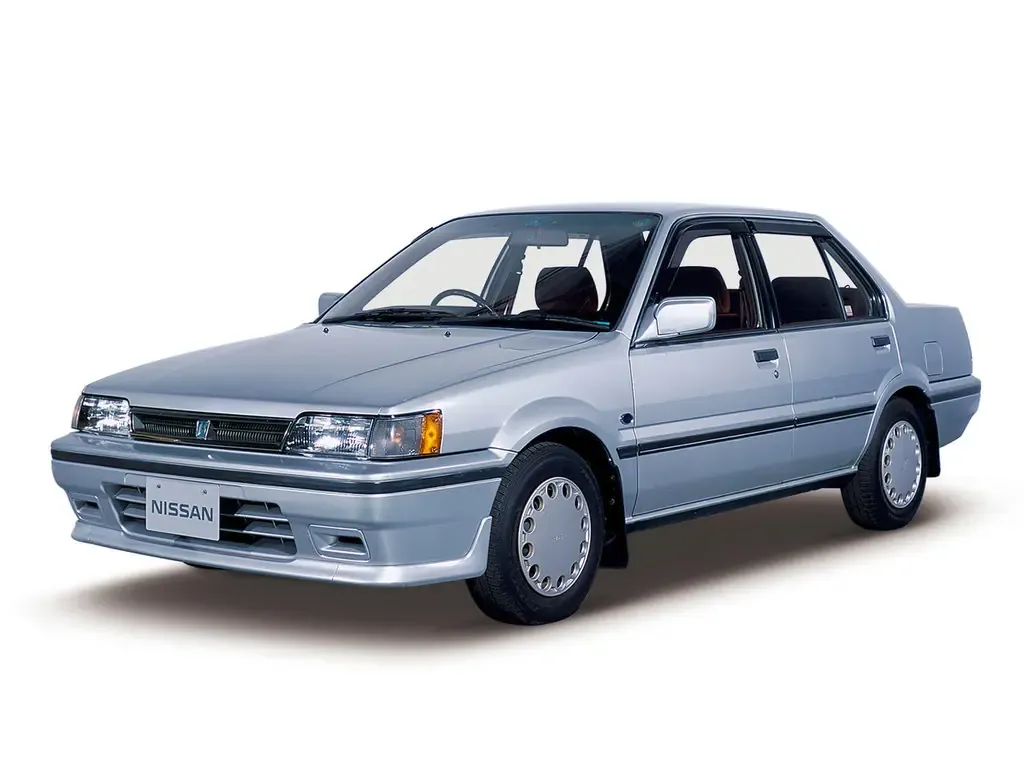 Nissan Pulsar рестайлинг 1988, седан, 3 поколение, N13 (04.1988 - 07.1990)