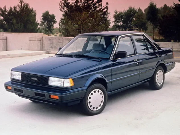Nissan Sentra 1986, седан, 2 поколение, B12 (05.1986 - 10.1990)