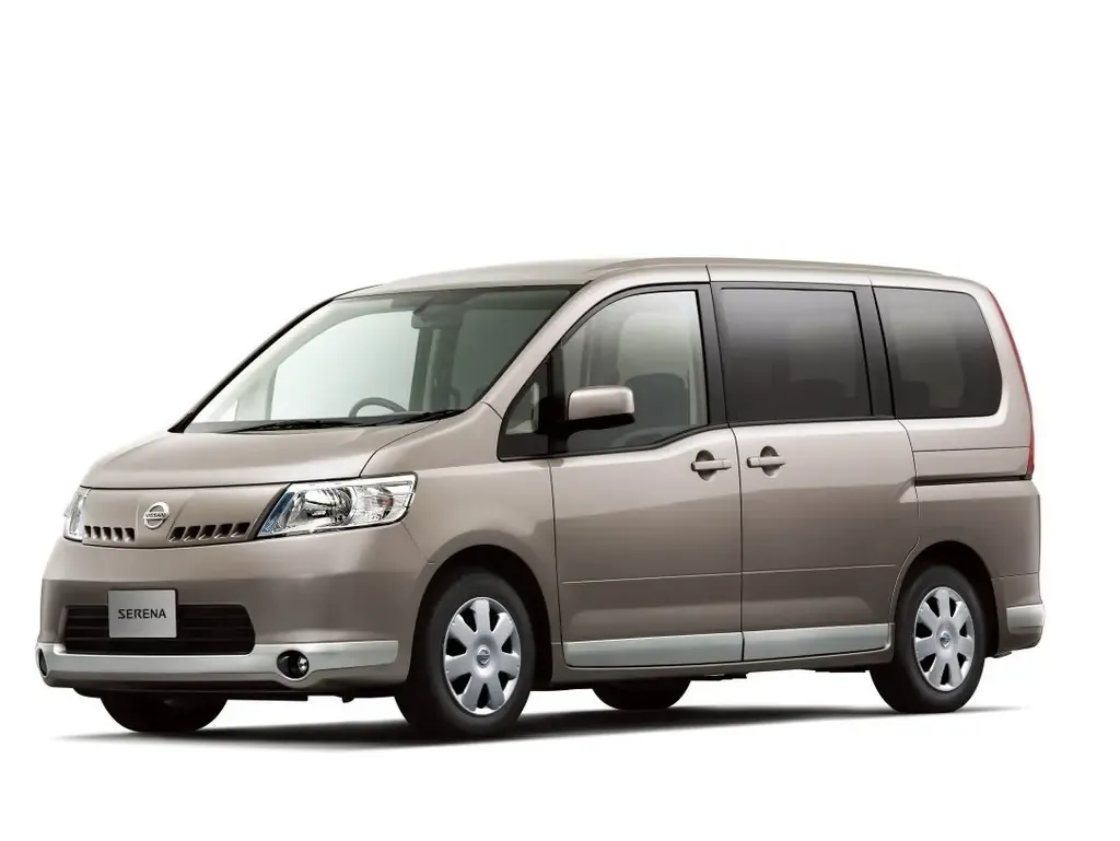 Nissan Serena 2005, минивэн, 3 поколение, C25 (05.2005 - 11.2007)