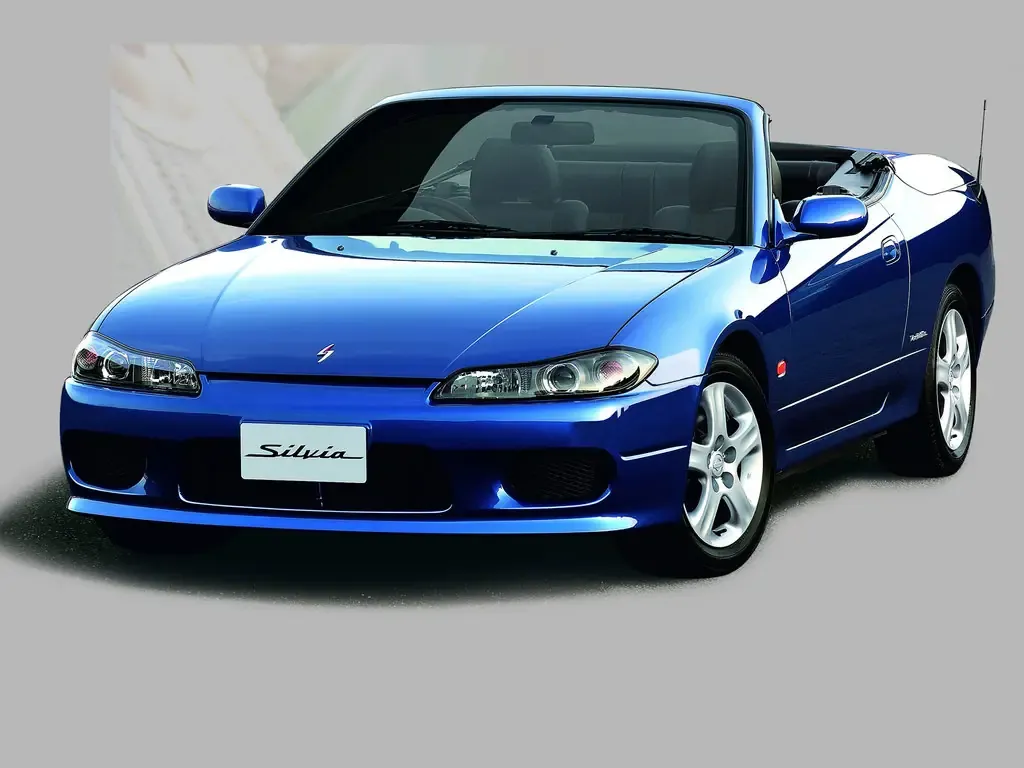 Nissan Silvia 2000, открытый кузов, 7 поколение, S15 (07.2000 - 12.2001)