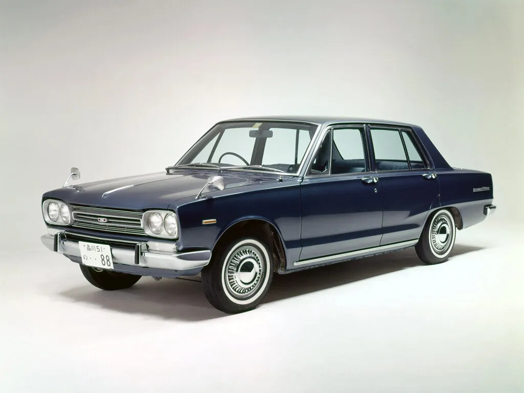 Nissan Skyline 1968, седан, 3 поколение, C10 (08.1968 - 08.1972)