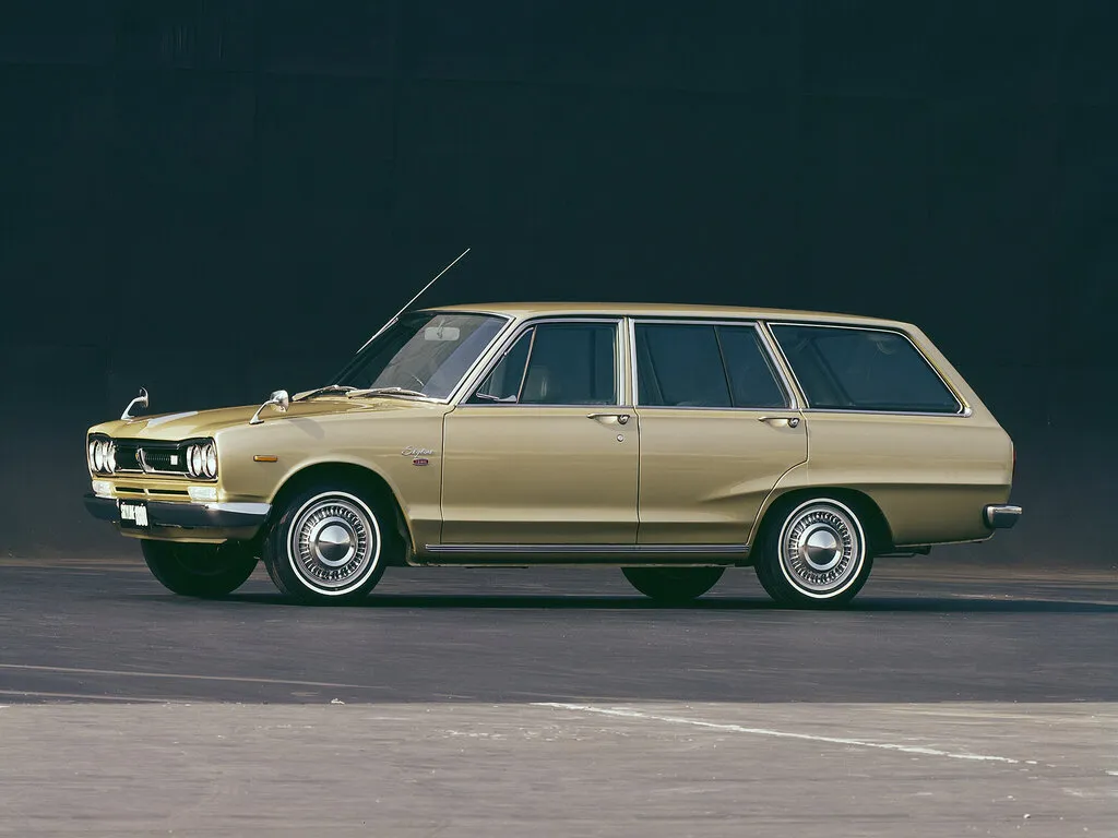 Nissan Skyline 1968, универсал, 3 поколение, C10 (08.1968 - 08.1972)