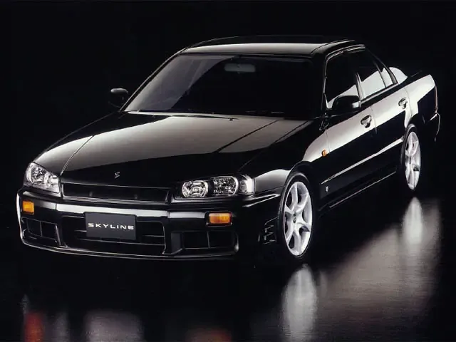 Nissan Skyline 1998, седан, 10 поколение, R34 (05.1998 - 07.2000)