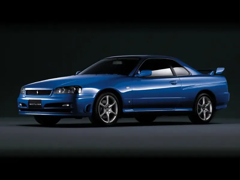 Nissan Skyline рестайлинг 2000, купе, 10 поколение, R34 (08.2000 - 05.2001)