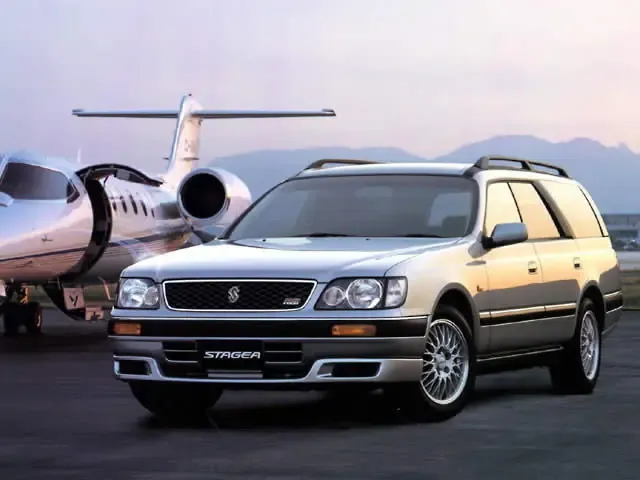 Nissan Stagea 1996, универсал, 1 поколение, WC34 (09.1996 - 07.1998)