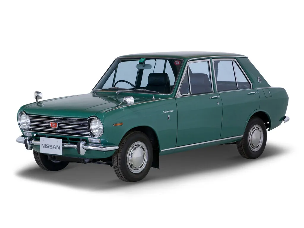 Nissan Sunny 1967, седан, 1 поколение, B10 (04.1967 - 12.1969)