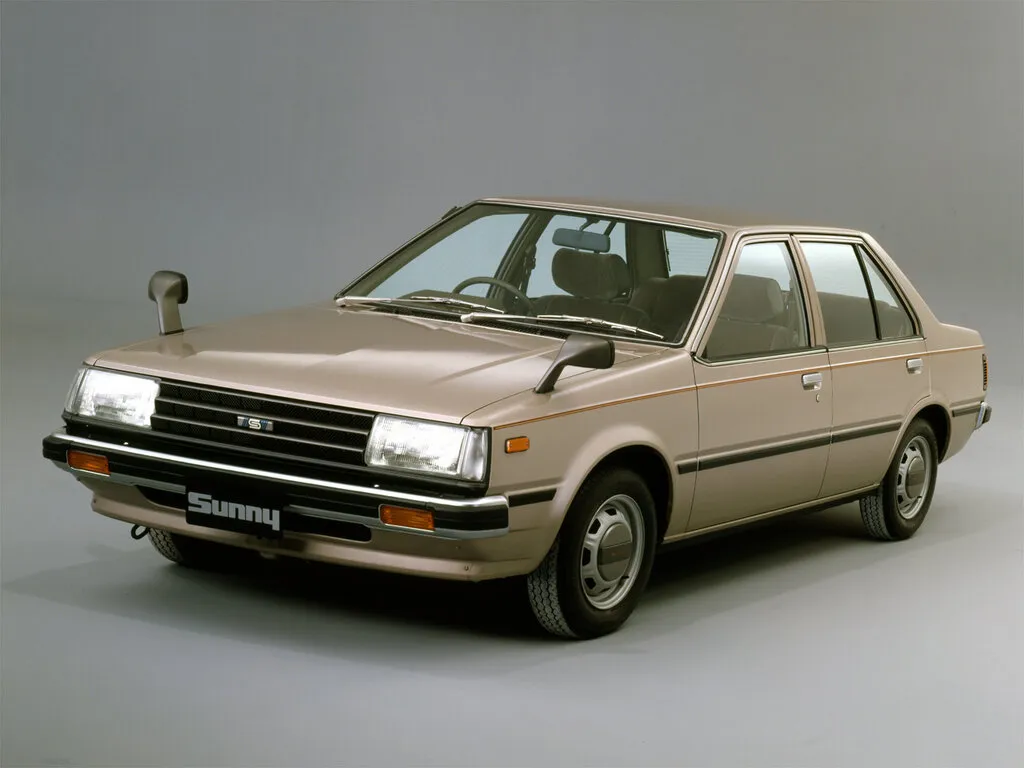 Nissan Sunny 1981, седан, 5 поколение, B11 (10.1981 - 09.1983)