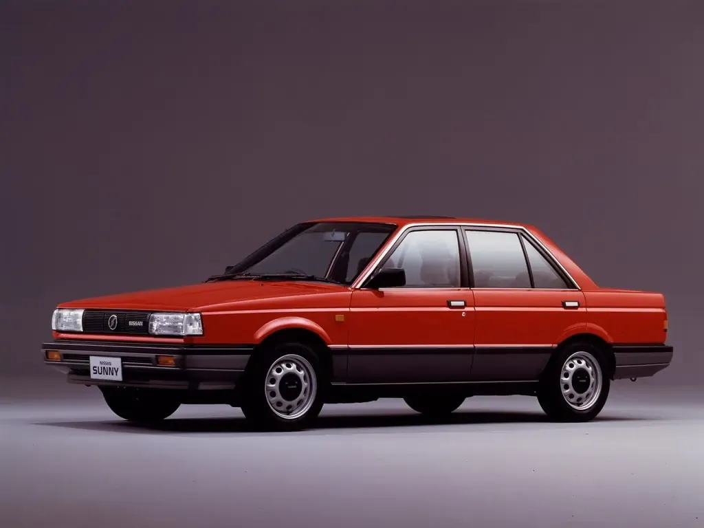 Nissan Sunny 1985, седан, 6 поколение, B12 (09.1985 - 08.1987)