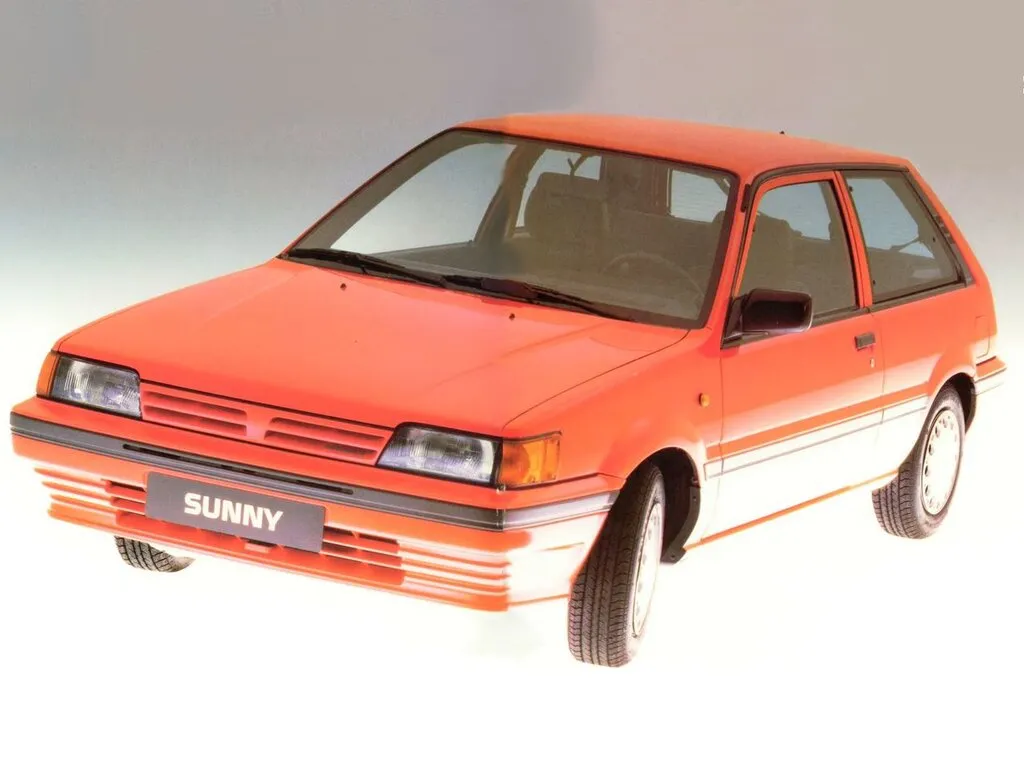 Nissan Sunny 1986, хэтчбек 3 дв., 6 поколение, N13 (02.1986 - 07.1990)