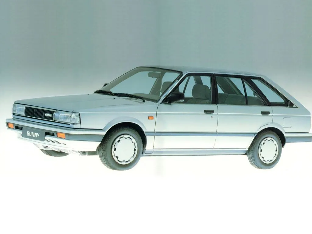 Nissan Sunny 1986, универсал, 6 поколение, B12 (02.1986 - 07.1990)