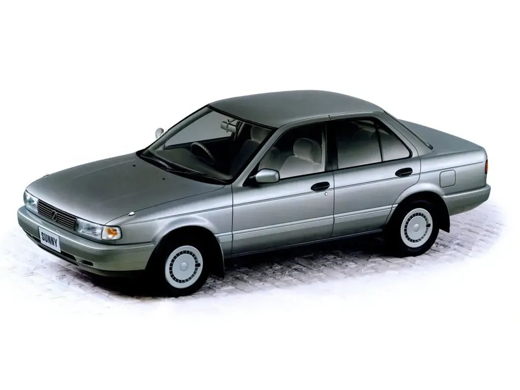 Nissan Sunny 1990, седан, 7 поколение, B13 (01.1990 - 12.1991)