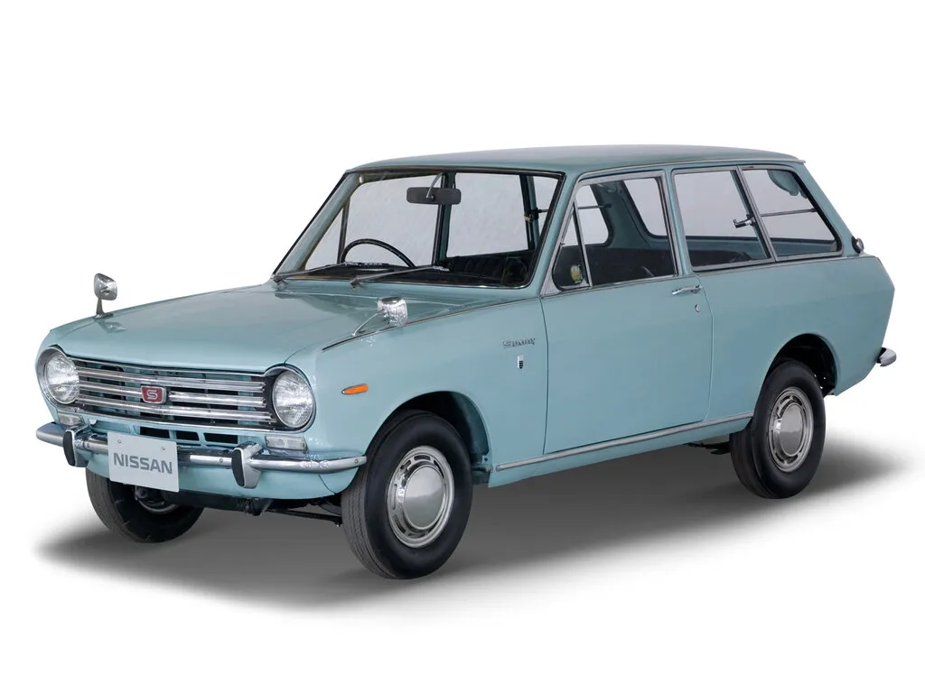 Nissan Sunny рестайлинг 1967, универсал, 1 поколение, B10 (07.1967 - 12.1969)