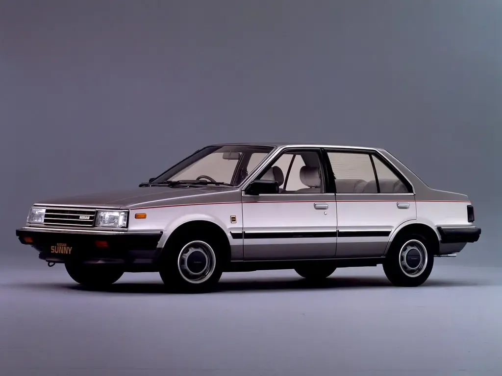 Nissan Sunny рестайлинг 1983, седан, 5 поколение, B11 (10.1983 - 08.1985)
