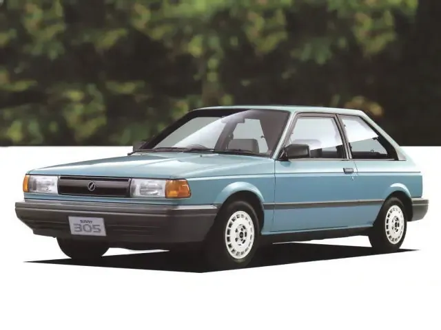 Nissan Sunny рестайлинг 1987, хэтчбек 3 дв., 6 поколение, B12 (09.1987 - 12.1989)