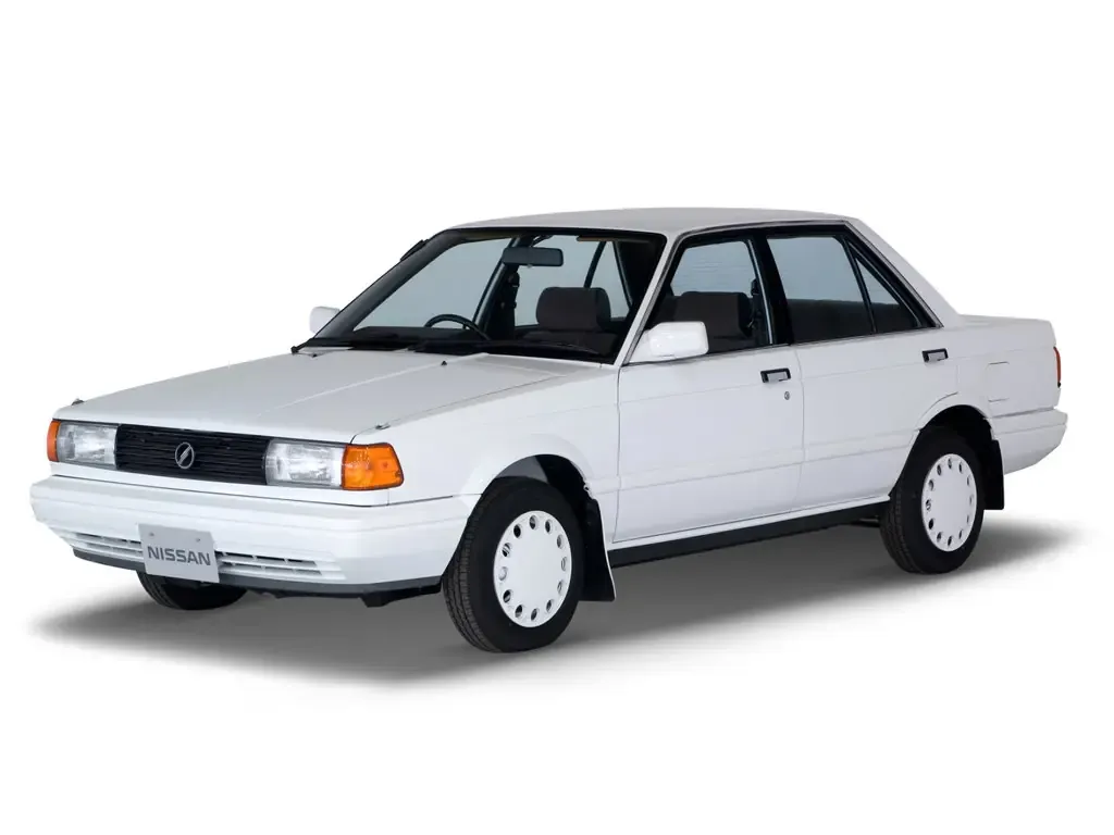 Nissan Sunny рестайлинг 1987, седан, 6 поколение, B12 (09.1987 - 12.1989)
