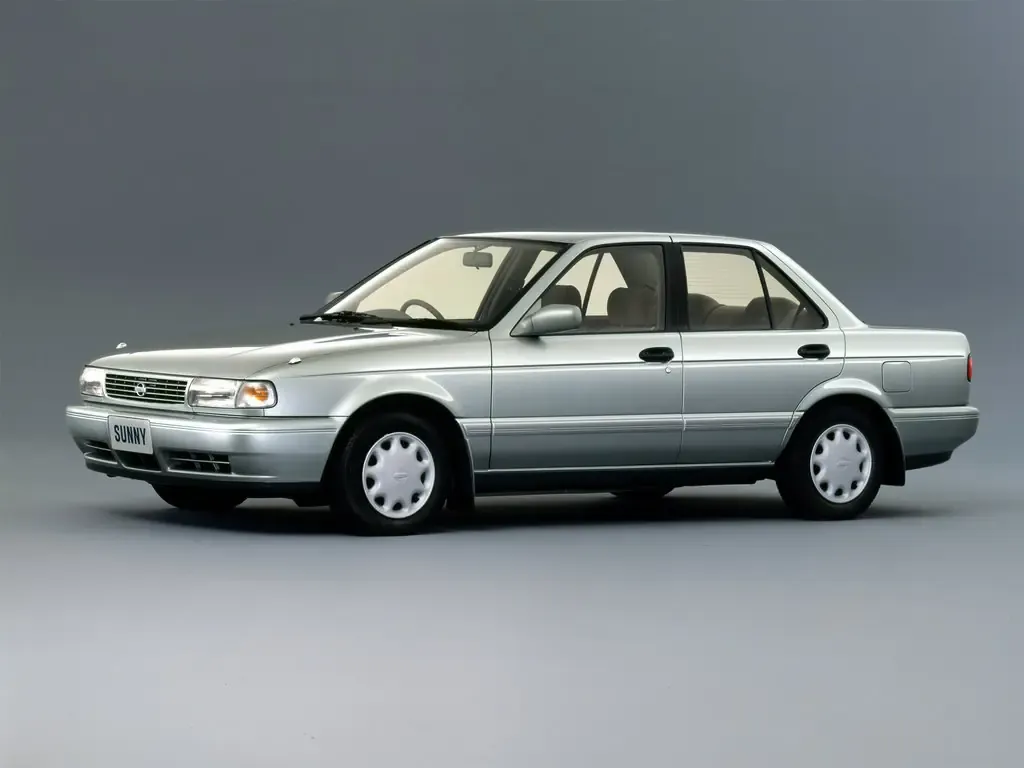 Nissan Sunny рестайлинг 1992, седан, 7 поколение, B13 (01.1992 - 11.1993)