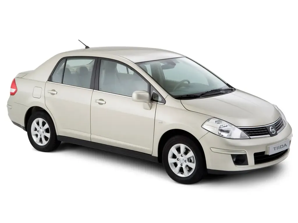 Nissan Tiida 2007, седан, 1 поколение, C11 (09.2007 - 09.2010)