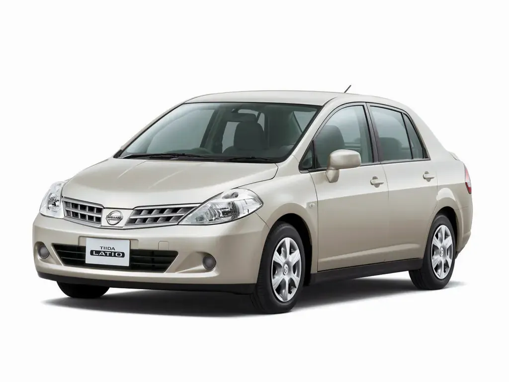 Nissan Tiida Latio рестайлинг 2008, седан, 1 поколение, C11 (01.2008 - 10.2012)