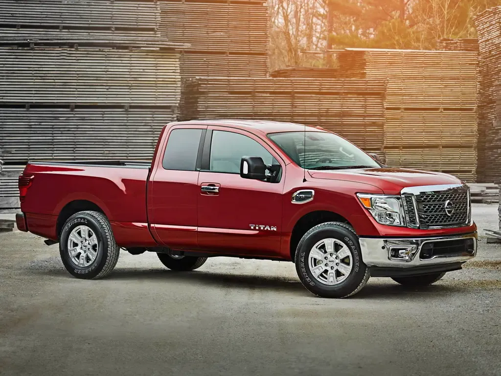 Nissan Titan 2015, пикап, 2 поколение, A61 (01.2015 - 12.2019)
