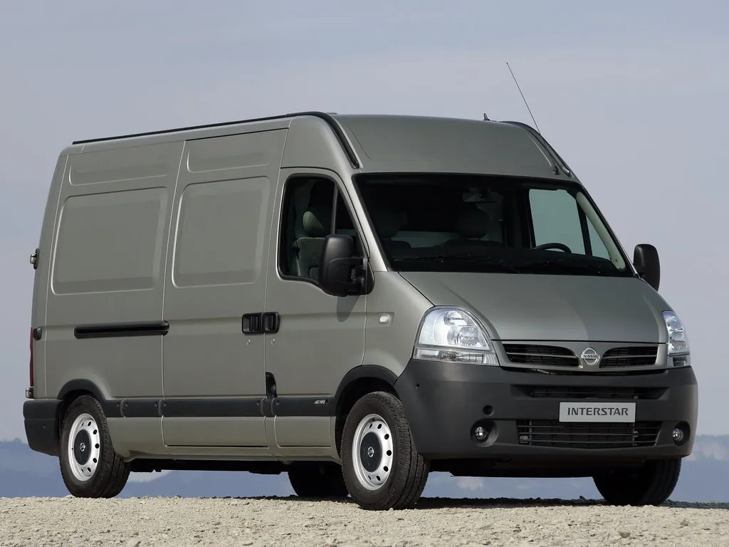 Nissan Interstar рестайлинг 2003, цельнометаллический фургон, 1 поколение, X70 (09.2003 - 02.2010)