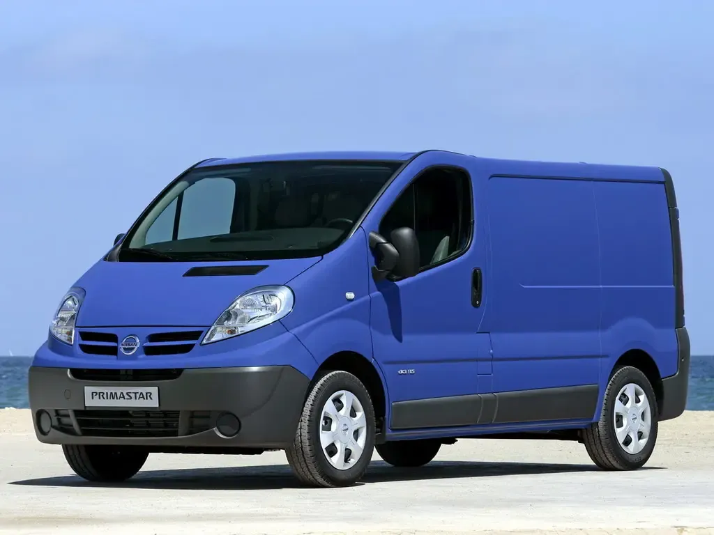 Nissan Primastar 2002, цельнометаллический фургон, 1 поколение (03.2002 - 01.2014)