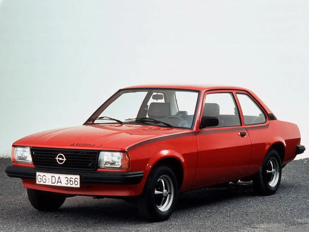 Opel Ascona рестайлинг 1979, купе, 2 поколение, B (09.1979 - 08.1981)