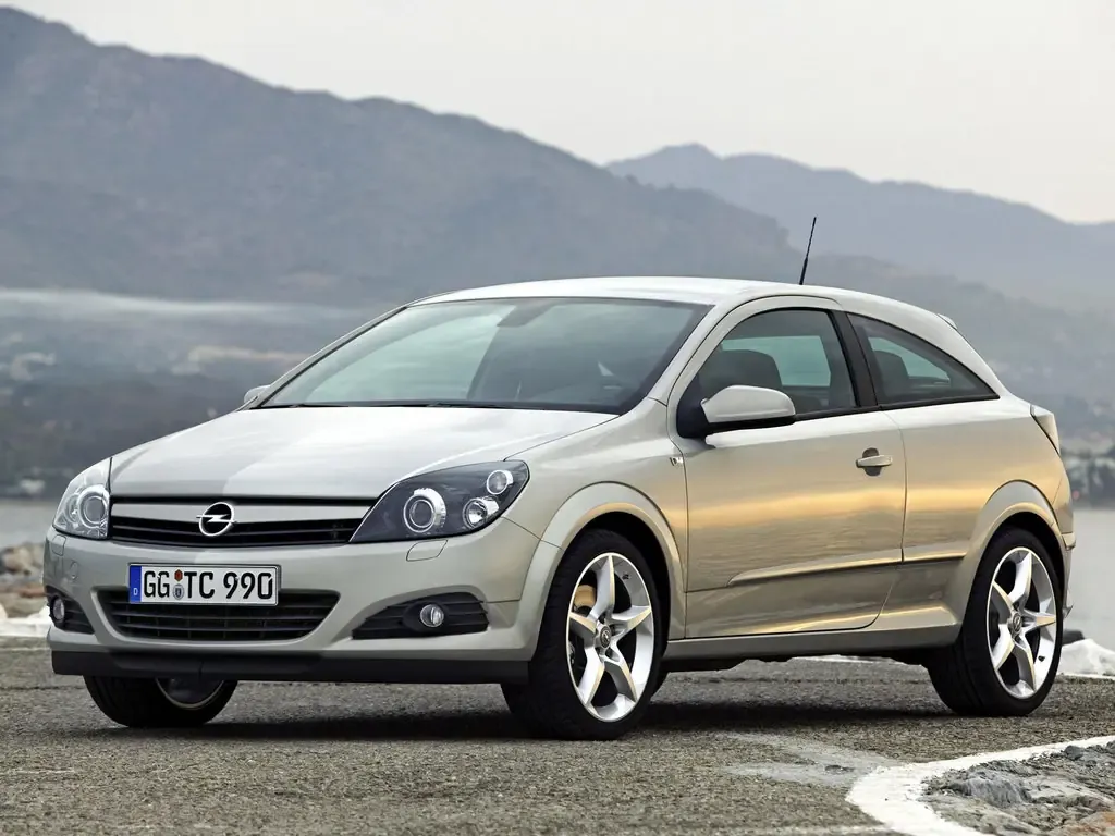 Opel Astra GTC 2004, хэтчбек 3 дв., 3 поколение, H (03.2004 - 11.2006)