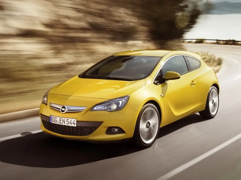 Opel Astra GTC 2011, хэтчбек 3 дв., 4 поколение, J (07.2011 - 10.2015)