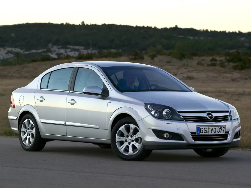 Opel Astra рестайлинг 2006, седан, 3 поколение, H (11.2006 - 12.2011)