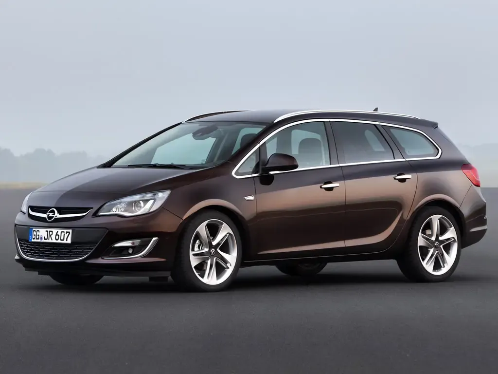 Opel Astra рестайлинг 2012, универсал, 4 поколение, J (09.2012 - 10.2015)