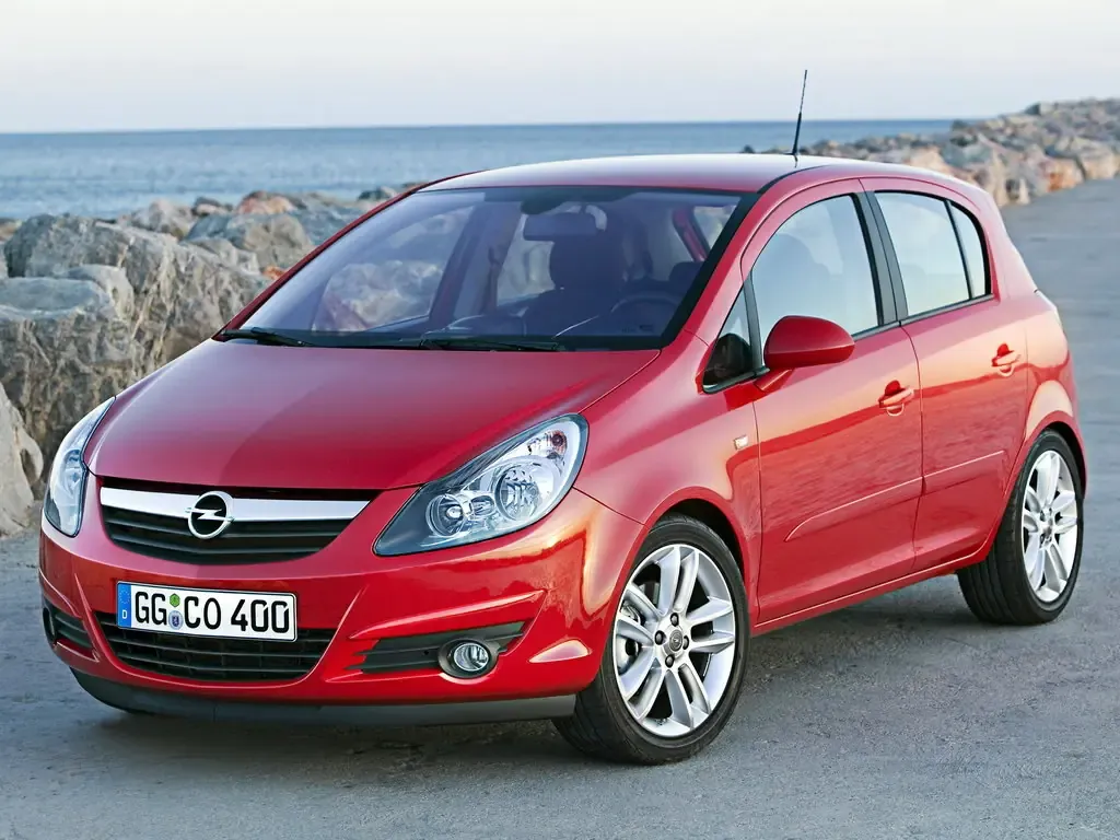 Opel Corsa 2006, хэтчбек 5 дв., 4 поколение, D (05.2006 - 03.2011)