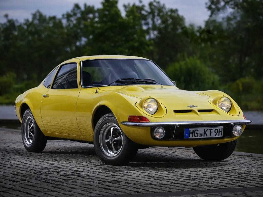Opel GT 1968, открытый кузов, 1 поколение (08.1968 - 07.1973)