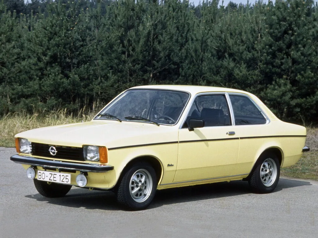 Opel Kadett рестайлинг 1977, купе, 4 поколение, C (07.1977 - 07.1979)
