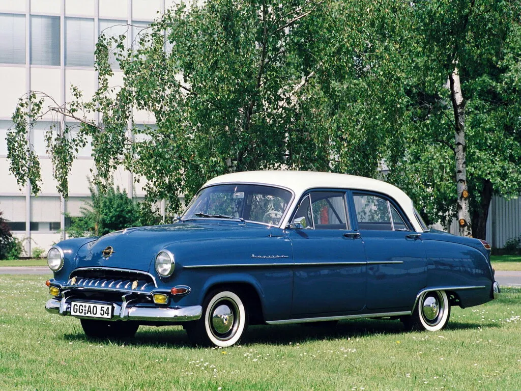 Opel Kapitan 1953, седан, 3 поколение (11.1953 - 12.1955)