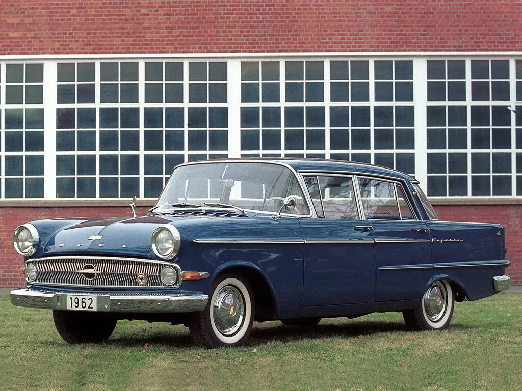 Opel Kapitan 1959, седан, 5 поколение, P2 (08.1959 - 12.1963)