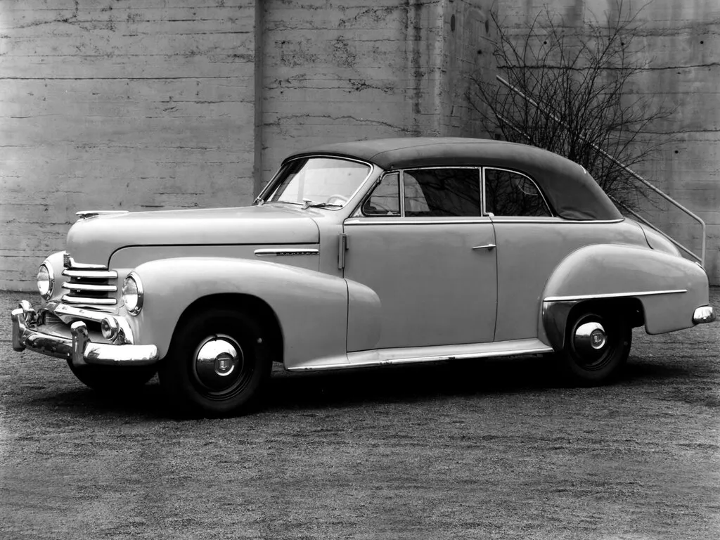 Opel Kapitan рестайлинг 1953, открытый кузов, 2 поколение (03.1953 - 06.1953)