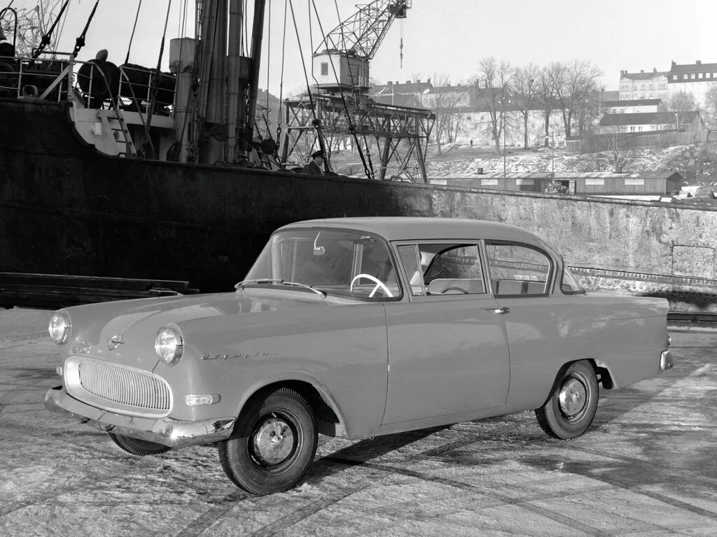 Opel Olympia 1957, купе, 5 поколение, P1 (06.1957 - 09.1959)
