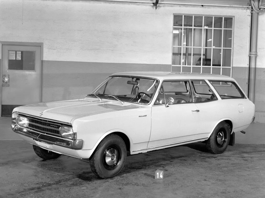 Opel Rekord 1966, универсал, 5 поколение, C (08.1966 - 11.1971)