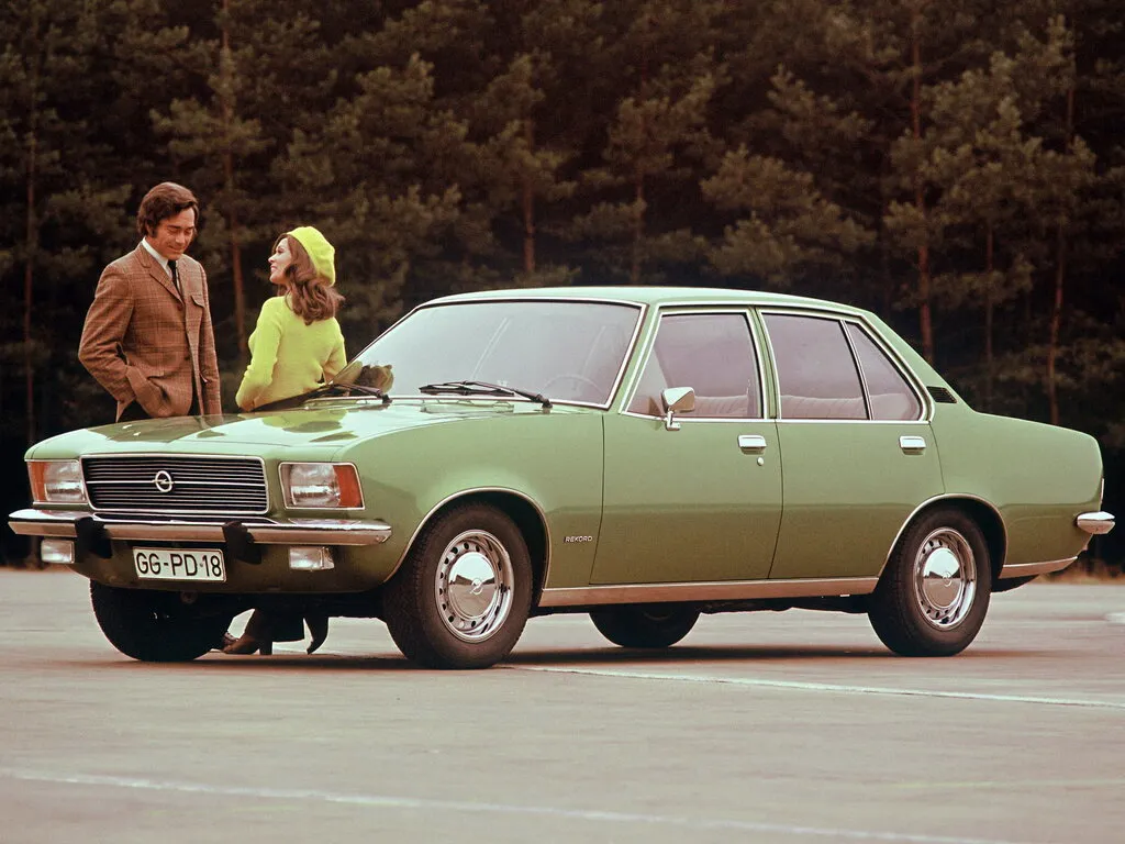 Opel Rekord 1971, седан, 6 поколение, D (12.1971 - 09.1977)