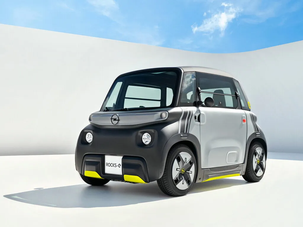 Opel Rocks-e 2021, купе, 1 поколение (08.2021 - н.в.)