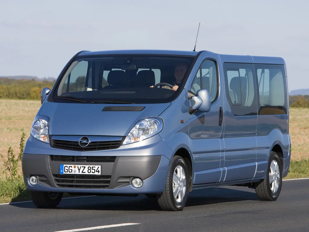 Opel Vivaro рестайлинг 2006, минивэн, 1 поколение, A (07.2006 - 07.2014)