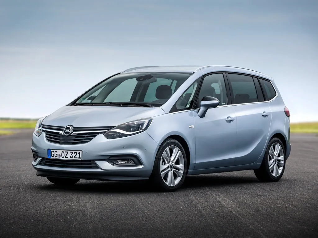 Opel Zafira рестайлинг 2016, минивэн, 3 поколение, C (06.2016 - 06.2019)