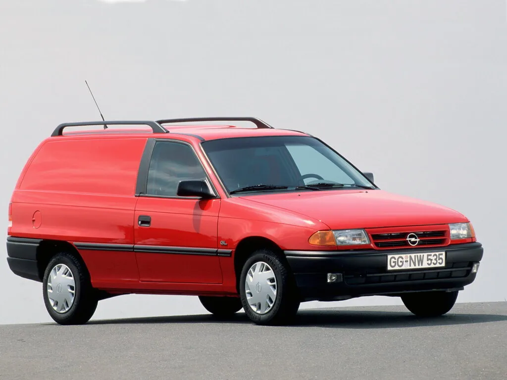 Opel Astra 1991, цельнометаллический фургон, 1 поколение, F (10.1991 - 07.1994)