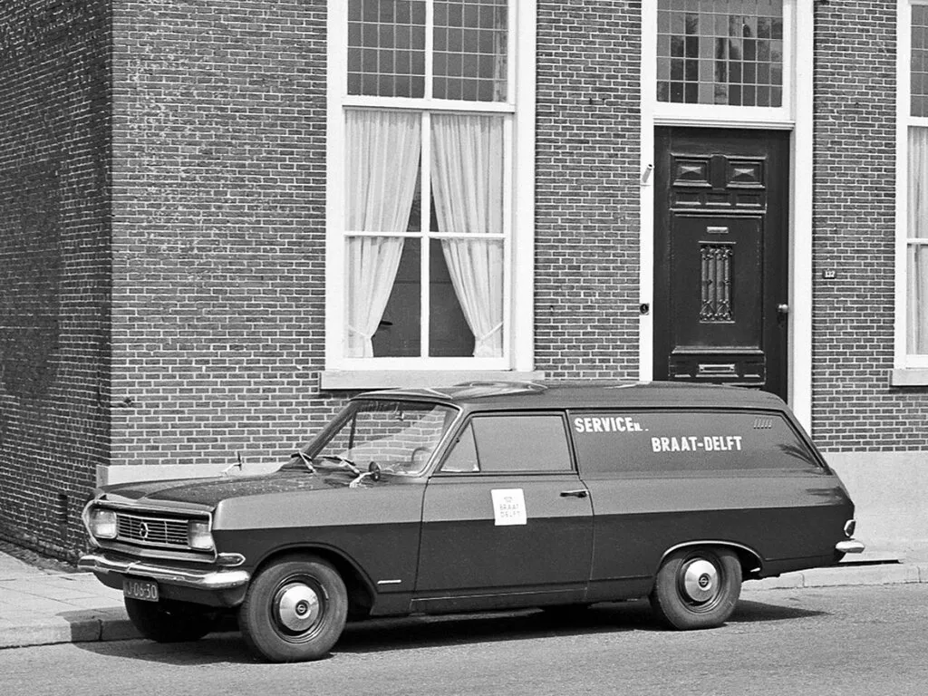 Opel Rekord 1965, цельнометаллический фургон, 4 поколение, B (08.1965 - 11.1966)