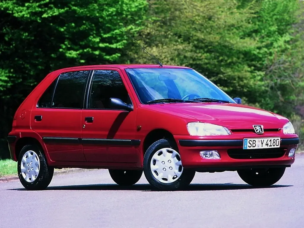 Peugeot 106 рестайлинг 1996, хэтчбек 5 дв., 1 поколение (05.1996 - 12.2003)