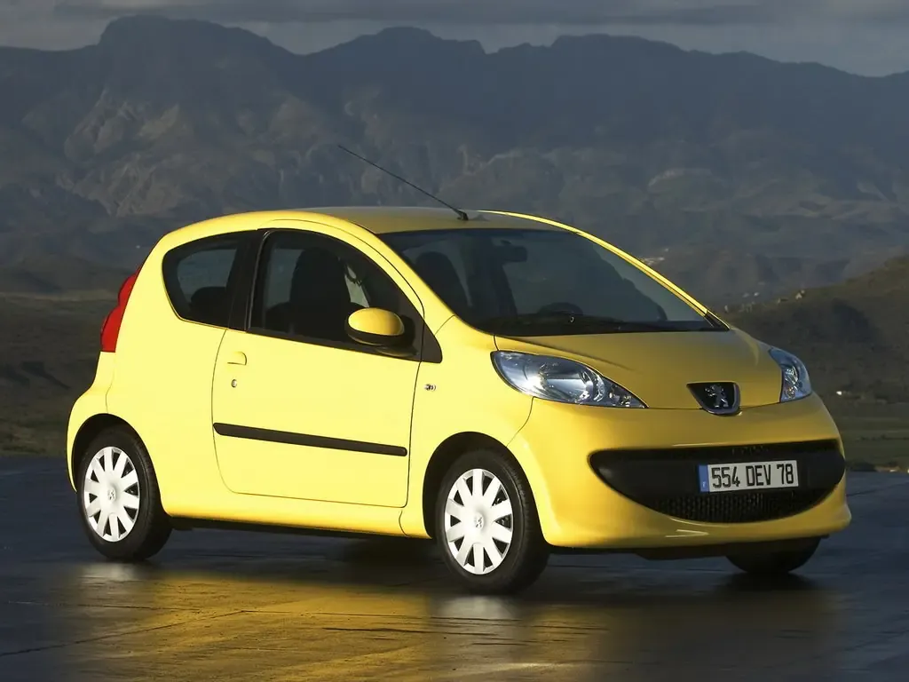 Peugeot 107 2005, хэтчбек 3 дв., 1 поколение (06.2005 - 01.2009)